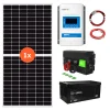 12V/1000VA Ostrovní fotovoltaická sestava 450Wp 200Ah s 30A MPPT