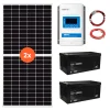 24V Ostrovní fotovoltaická sestava 900Wp 200Ah s 40A MPPT