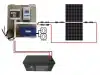 12V/1000VA Ostrovní fotovoltaický systém 450Wp 200Ah - Obrázek 2