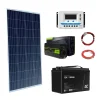 12V/500VA Ostrovní fotovoltaická sestava 175Wp 100Ah s 10A PWM