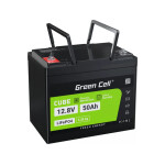 LiFePO4 baterie 50Ah 12,8V Green Cell 640Wh
