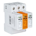 DC Přepěťová ochrana T1T2 3P VCX pro fotovoltaiku 1200V (B+C) 14kA