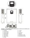 Ostrovní měnič Axpert VM II 3000W/24V s MPPT regulátorem - Obrázek 2