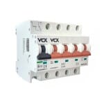 Odpínač s vypínací spouští VCX PV 4P 32A 1000V DC