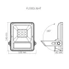 LED solární reflektor 600lmm 20W, dálkové ovládání, VIDEX - Obrázek 5