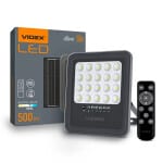 Solární reflektor, LED, HORS 500Lm, 5000K, VIDEX