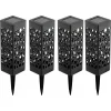 LED zahradní solární lampy, 4ks, NEO