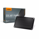Přenosná solární nabíječka, 5W, VIDEX