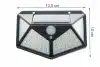 Solární nástěnné svítidlo, 100 LED - Obrázek 4