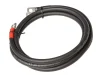 Kabel pro propojení baterií 25mm², 100cm, M8