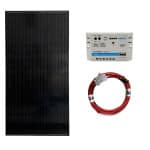 Ostrovní fotovoltaická sestava 120Wp s 10A PWM regulátorem