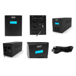Záložní napájecí zdroj 900W 1500VA 2x9Ah MicroUPS