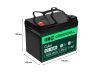 Baterie AGM VRLA 12V 33Ah Greencell IP54 396Wh - Obrázek 2