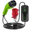 Nabíječka elektromobilů 11kW typ 2, 400V, CEE 5 PIN, držák na stěnu