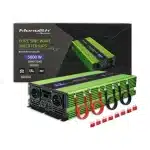 Měnič napětí a nabíječka baterií, UPS, 12V/2500W, čistý sinus