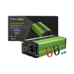 Měnič napětí a nabíječka baterií, UPS, 12V/300W, čistý sinus