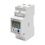 Jednofázový měřič spotřeby energie na DIN lištu, 230V, LCD