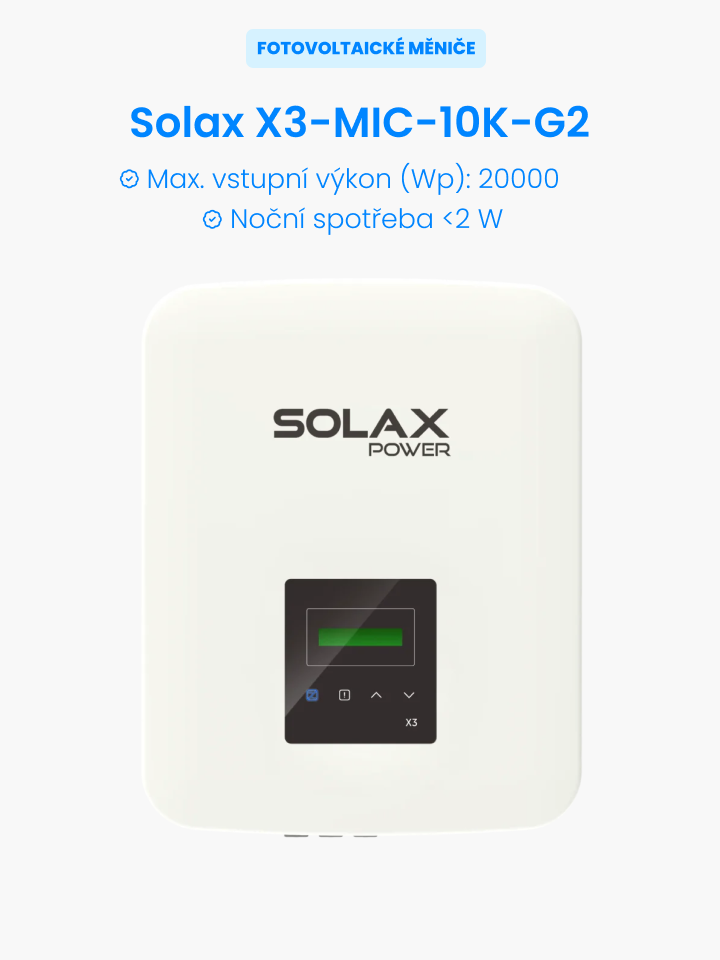 fotovoltaické měniče