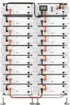Deye HV BMS jednotka BOS-G-PDU-2 pro sestavy BOS-G Pro-4