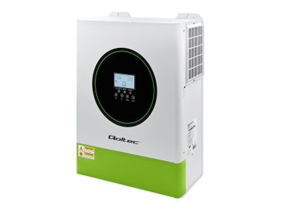 Hybridní off-grid solární měnič Qoltec 11000W | 160A | 48V | MPPT | BMS