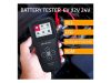 Qoltec digitální tester baterií 3v1 s LCD| 6V | 12V | 24V | 30Ah - 200Ah České menu - info
