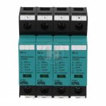 Přepěťová ochrana AC T1+T2 Kiwa 81.004 4P 280V/12,5kA - zepředu