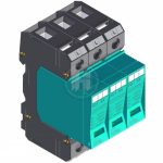 Svodič přepětí T1+T2 Kiwa 81.058 3P 600VDC